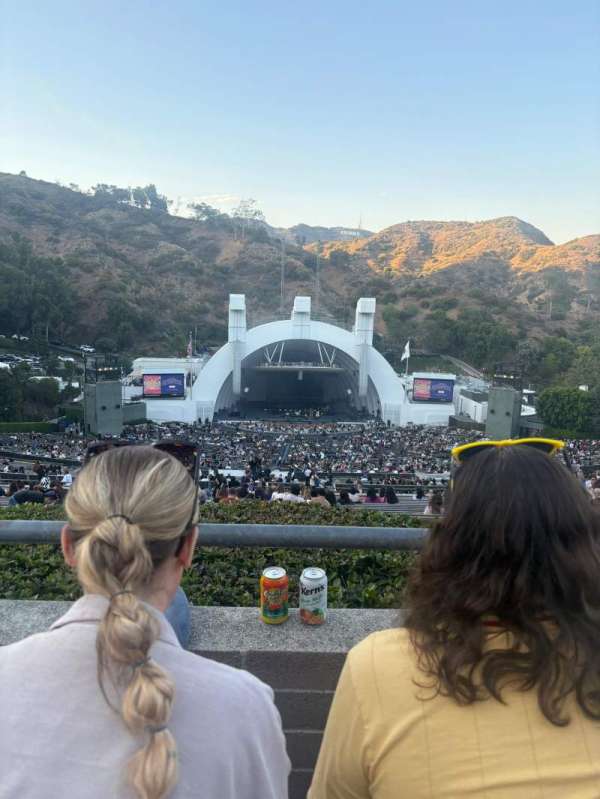 Hollywood Bowl, section: T1, row: 2, seat: 30