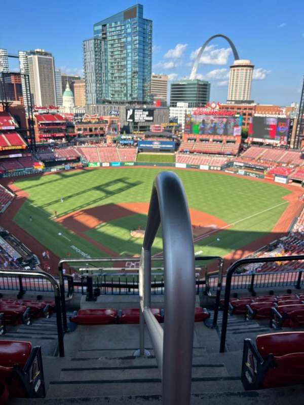 Busch Stadium, section: 450, row: 8, seat: 1