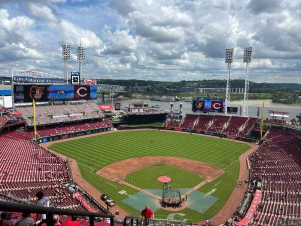 Great American Ball Park, section: 523, row: U, seat: 26