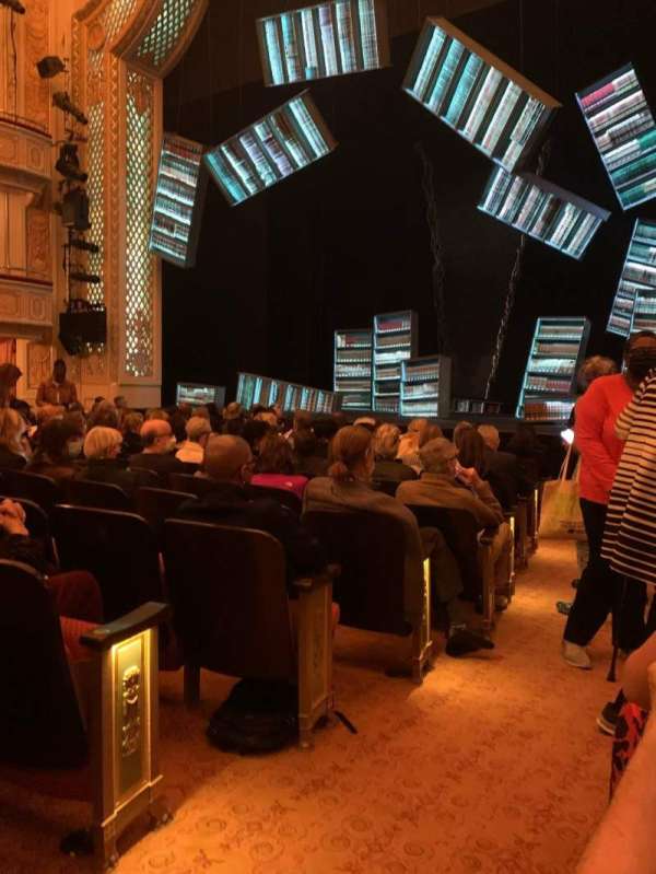 James Earl Jones Theatre, section: Orchestra R, row: J, seat: 2
