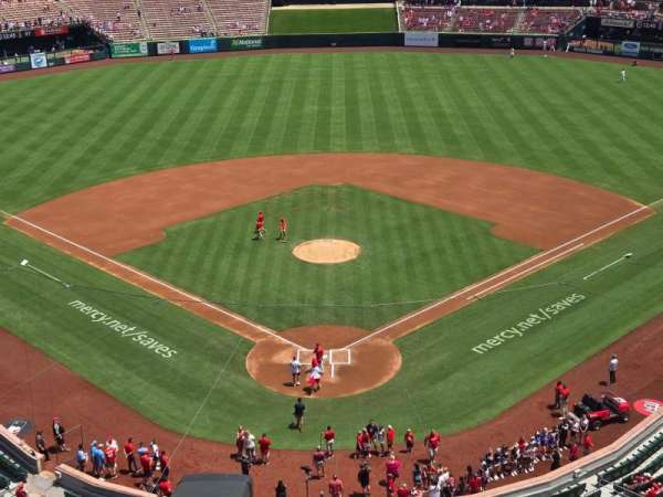 Busch Stadium, section: 350, row: 4, seat: 8