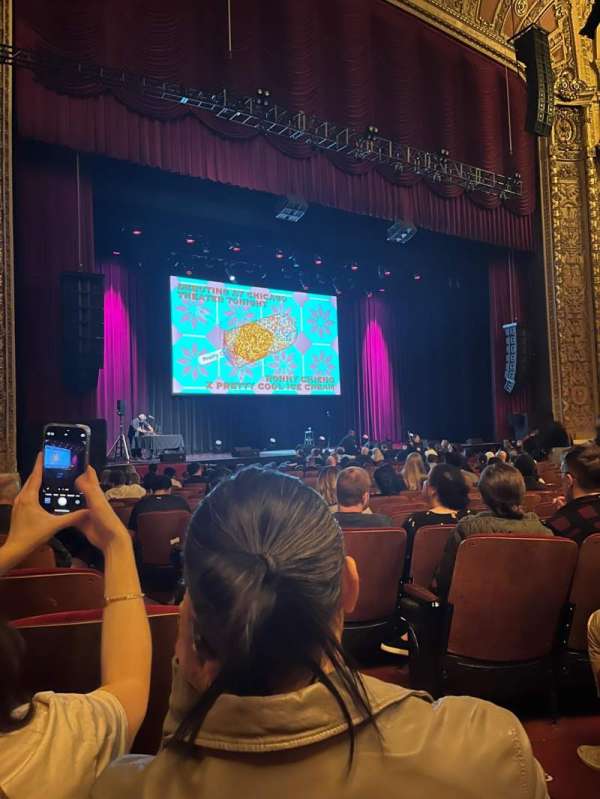 Chicago Theatre, section: Mnfl2L, row: D, seat: 203
