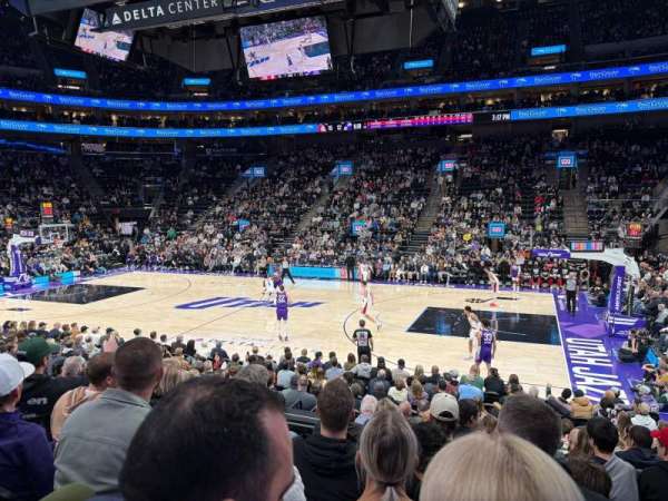 Delta Center, section: 17, row: 11, seat: 5