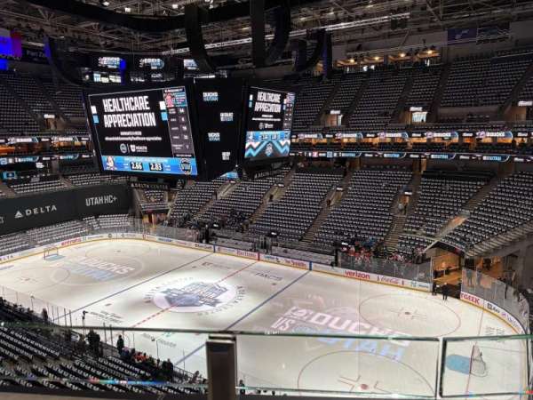 Delta Center, section: 127, row: 1, seat: 21