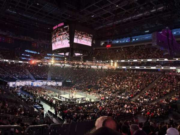 T-Mobile Arena, section: 9, row: T, seat: 1