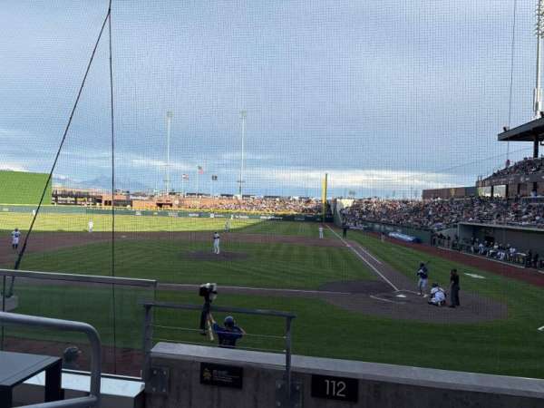 The Ballpark at America First Square, section: 112, row: 8, seat: 24