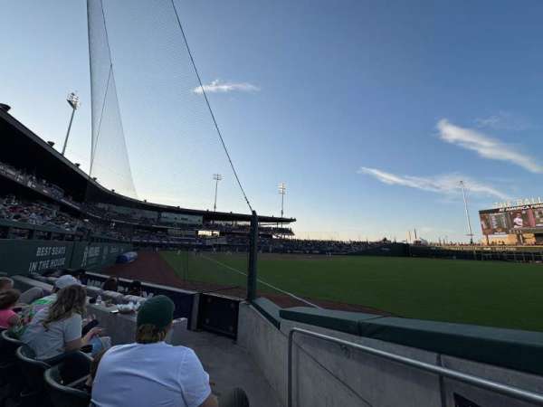 The Ballpark at America First Square, section: 102, row: C, seat: 3