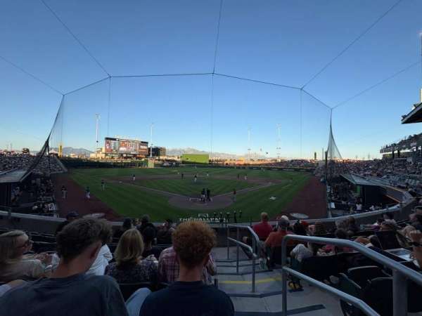 The Ballpark at America First Square, section: 111, row: 11, seat: 1