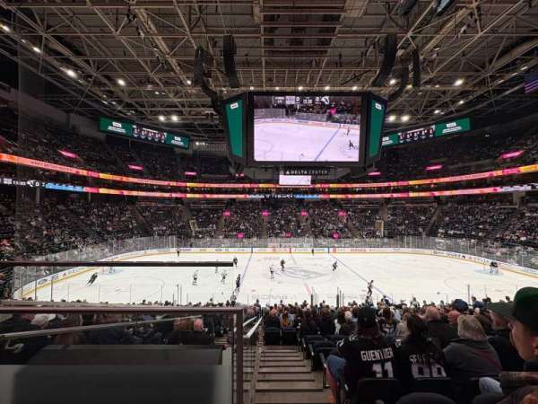 Delta Center, section: 7, row: 21, seat: 18