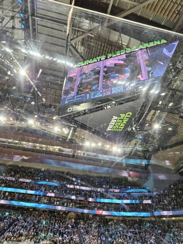 Climate Pledge Arena, section: cove 24, row: aa, seat: 21