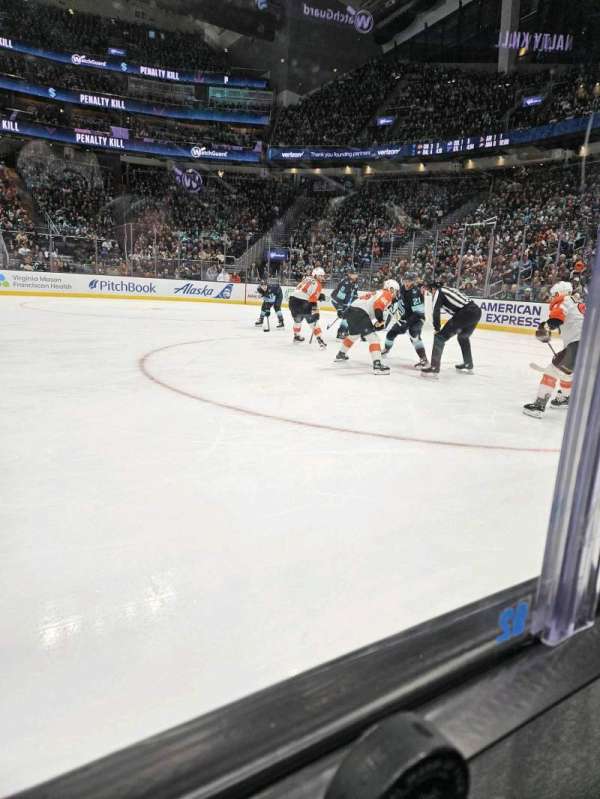 Climate Pledge Arena, section: cove 24, row: aa, seat: 21
