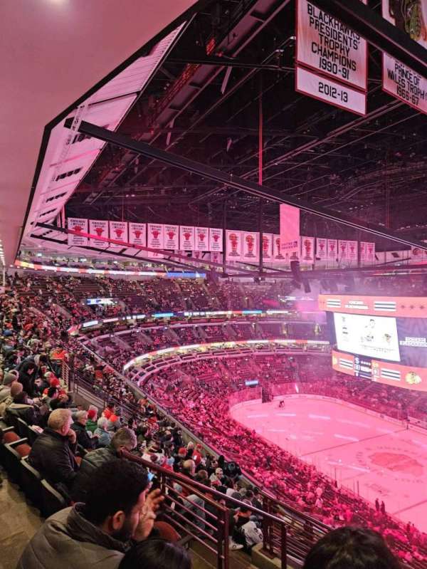 United Center, section: 314, row: 12, seat: 19