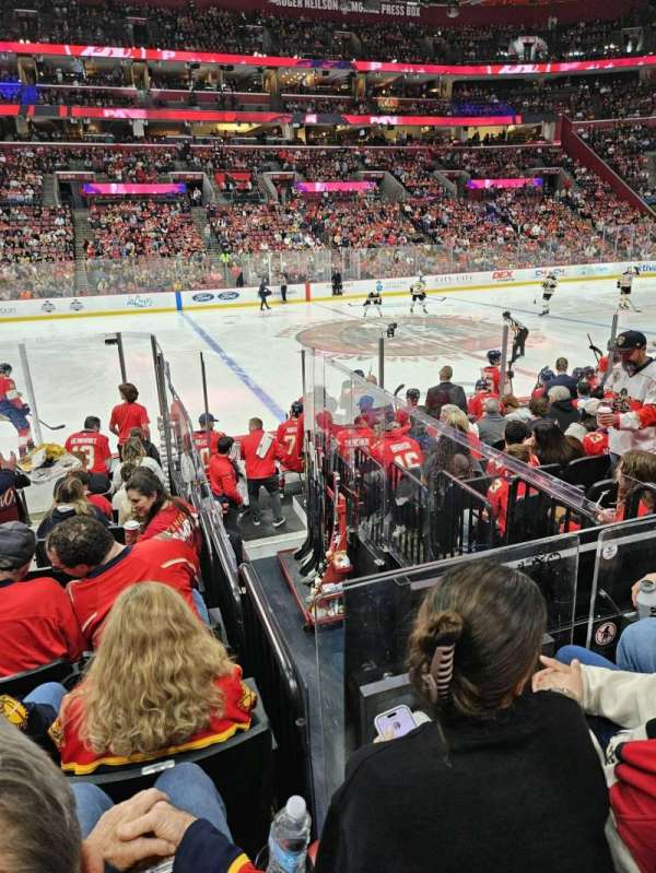 Amerant Bank Arena, section: 102, row: 11, seat: 13