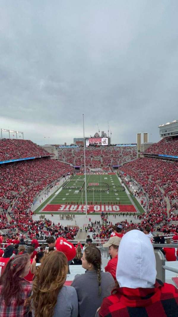 Ohio Stadium, section: 1C, row: 17, seat: 14