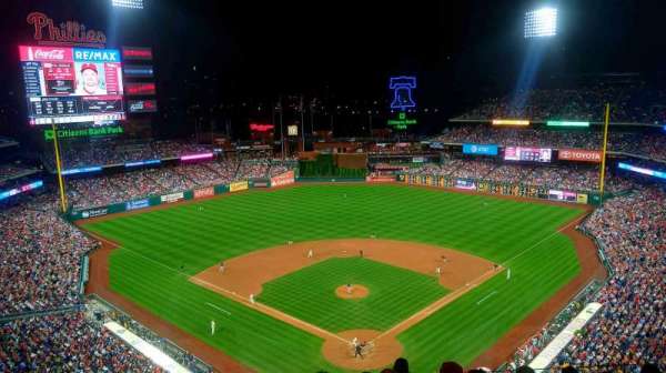 Citizens Bank Park, section: 421, row: 7, seat: 9