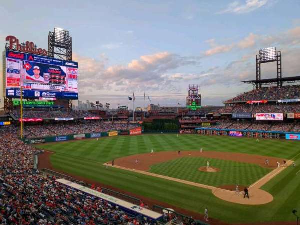 Citizens Bank Park, section: 224, row: 1, seat: 2