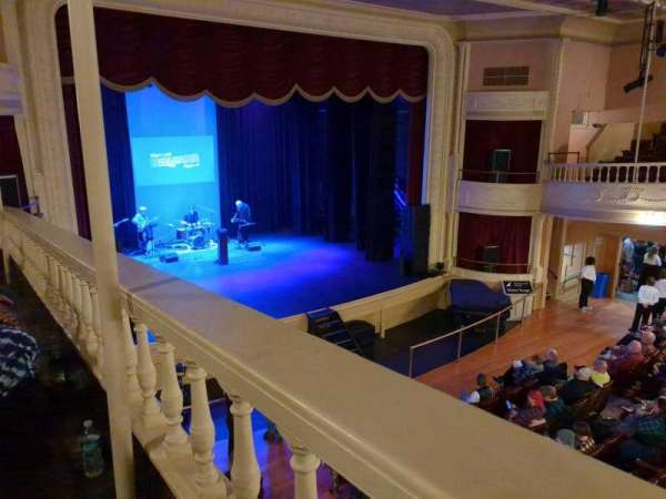 Barre Opera House, section: Balcony, row: A, seat: 42