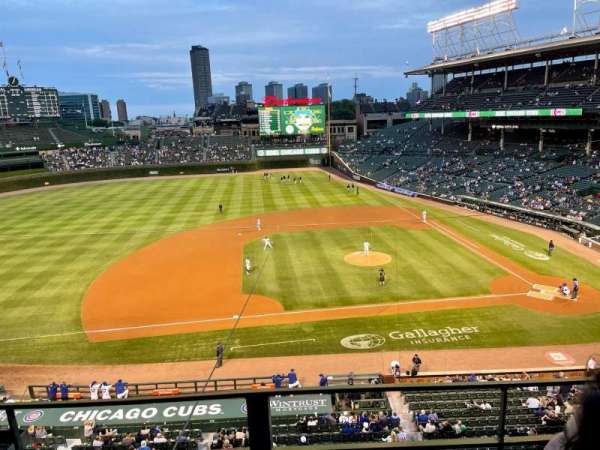 Wrigley Field, section: 310L, row: 2, seat: 15-16