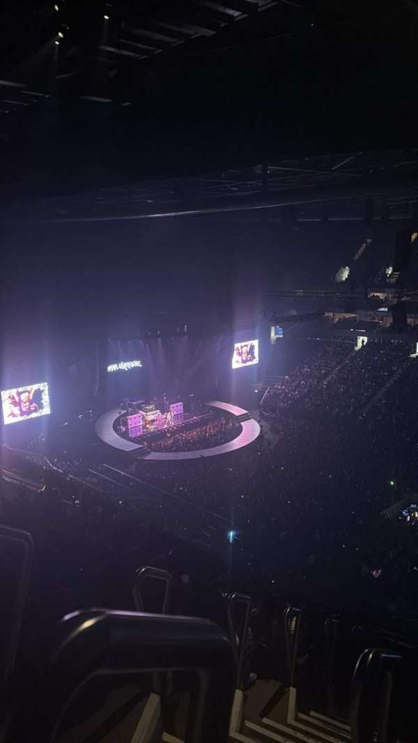 The O2, London, section: 406, row: Q, seat: 589