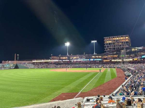 Las Vegas Ballpark, section: 121, row: G, seat: 9-11