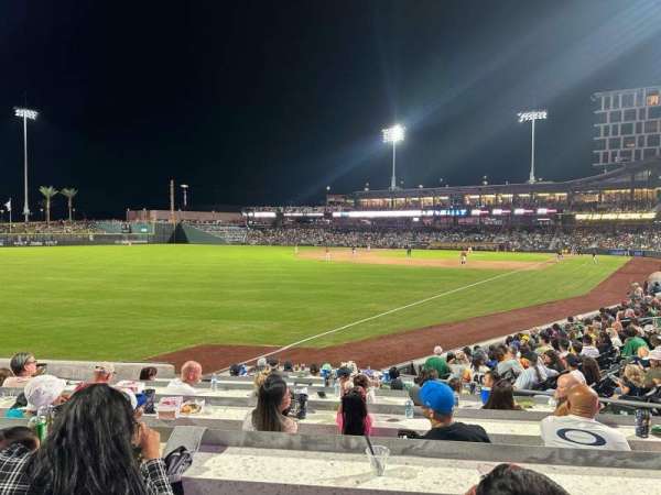 Las Vegas Ballpark, section: COR, row: G, seat: 9