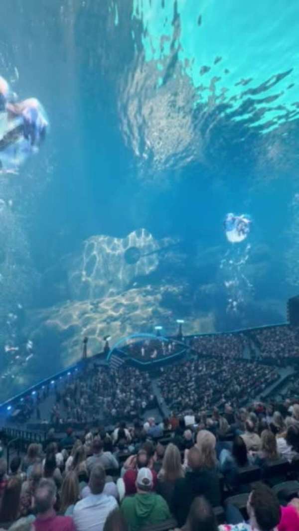 The Sphere, Vegas, section: 203, row: WC, seat: 3