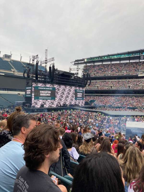Lincoln Financial Field, section: 102, row: 23, seat: 8