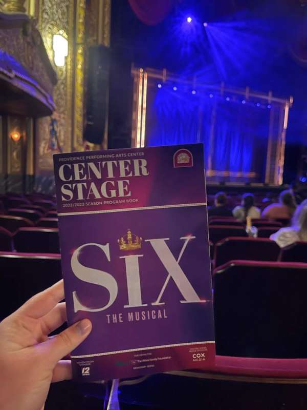Providence Performing Arts Center, section: Orchestra L, row: S, seat: 17