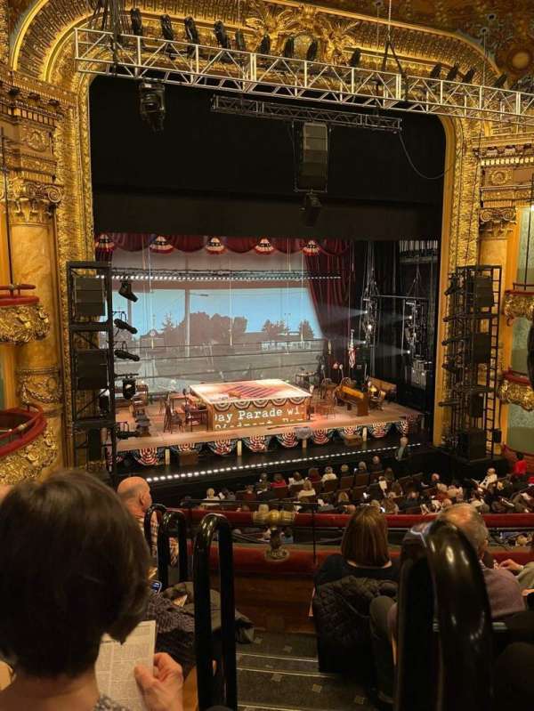 Emerson Colonial Theatre, section: Dress Circle L, row: E, seat: 1