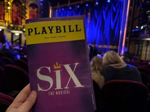 Lena Horne Theatre, section: Orchestra R, row: N, seat: 18