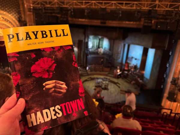 Walter Kerr Theatre, section: Mezzanine C, row: G, seat: 105