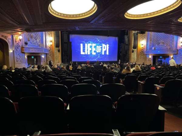 Paramount Theatre, Seattle, section: Main Floor 4, row: EE, seat: 3