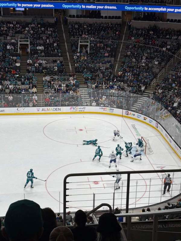 SAP Center, section: 228, row: 7, seat: 6