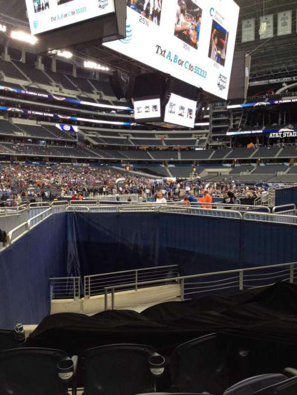 AT&T Stadium, section: 120, row: 10, seat: 9