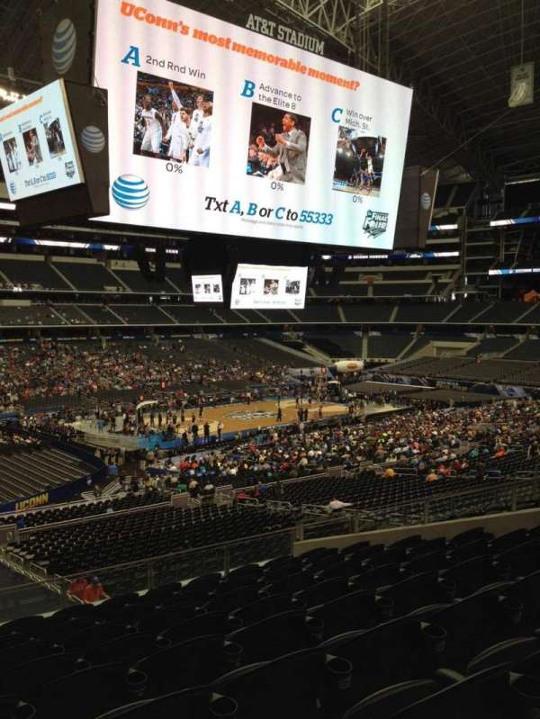 AT&T Stadium, section: 215, row: 10, seat: 12