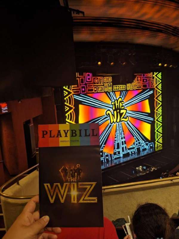 Marquis Theatre, section: Mezzanine L, row: B, seat: 25