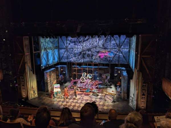 Stephen Sondheim Theatre, section: Mezzanine C, row: DD, seat: 103