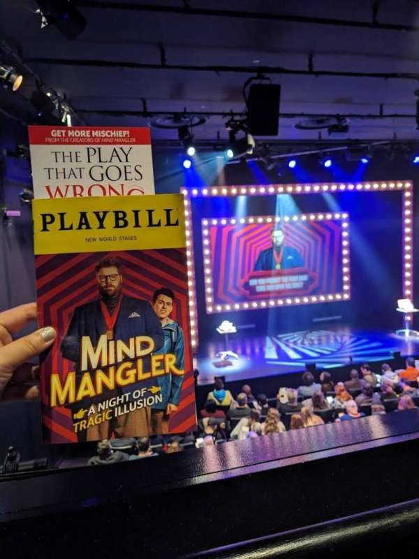 New World Stages - Stage 3, section: Mezzanine L, row: A, seat: 23