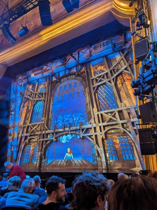 St. James Theatre, section: Orchestra R, row: K, seat: 18