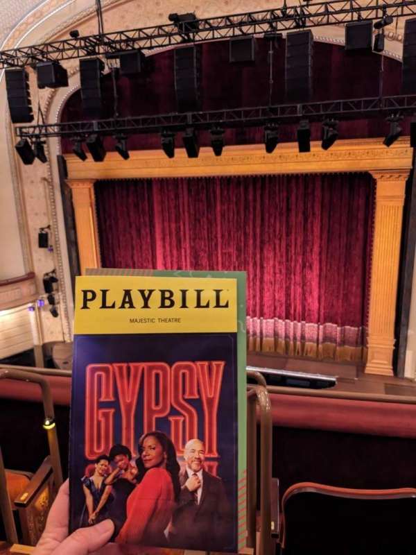 Majestic Theatre, section: Front Mezzanine R, row: C, seat: 2