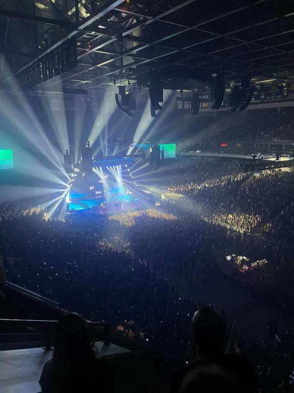 Fiserv Forum, section: 204, row: 3, seat: 12