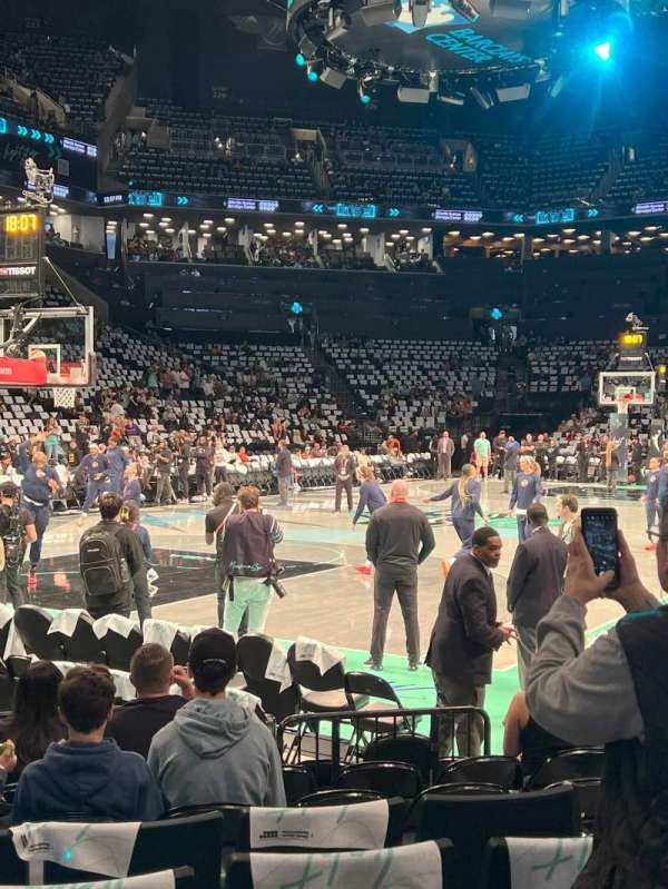 Barclays Center, section: 13, row: 5, seat: 8