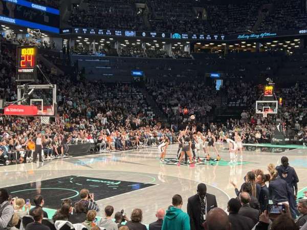 Barclays Center, section: 13, row: 5, seat: 7