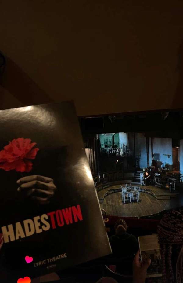 Lyric Theatre, West End, section: Grand Circle, row: F, seat: 14