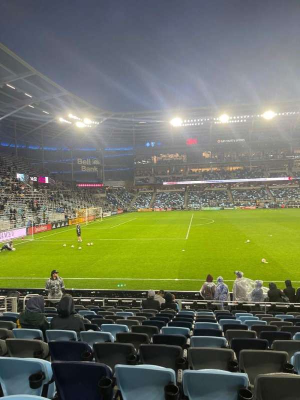 Allianz Field, section: 16, row: 12, seat: 7