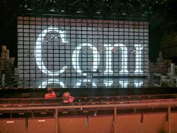 The Newman Mills Theater, section: Orch, row: G, seat: 8