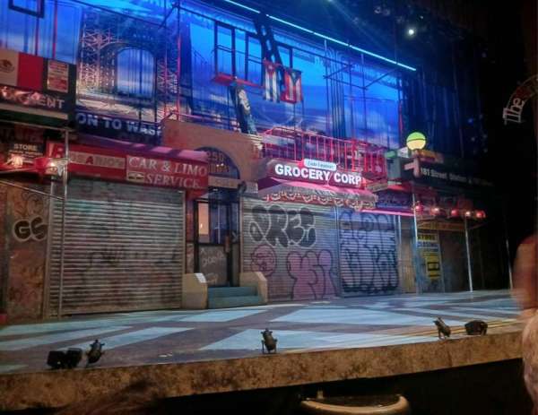 Allen Theatre, section: Orchestra L, row: F, seat: 101