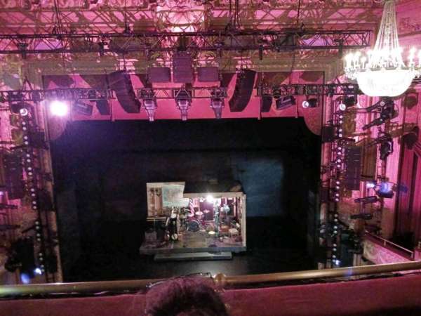 Longacre Theatre, section: Balcony C, row: B, seat: 106
