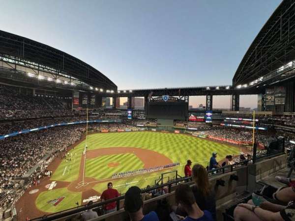 Chase Field, section: 312, row: 10, seat: 10