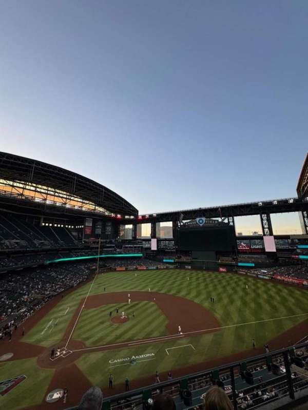 Chase Field, section: 311, row: 3, seat: 17